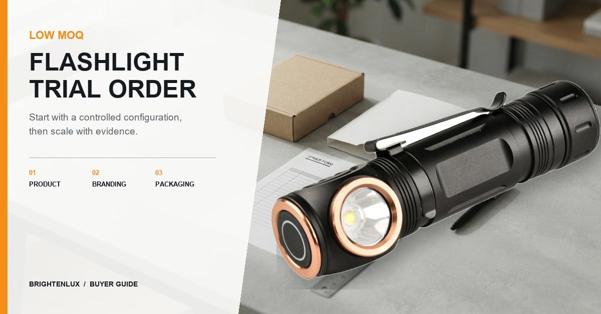 LED Flashlight Factory with Low MOQ: What Buyers Should Know