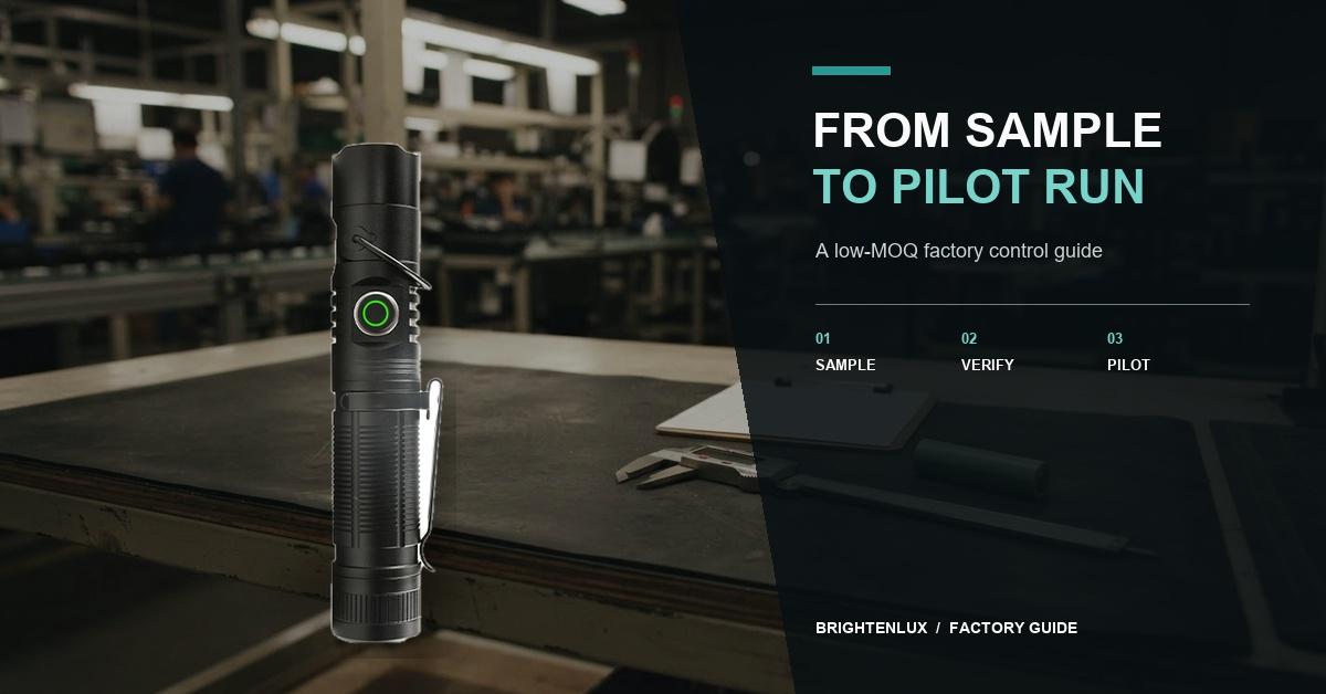 LED Flashlight Factory with Low MOQ: What Buyers Should Know