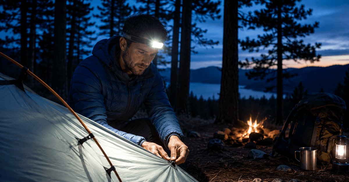 LED Headlamp Supplier for Camping: How to Choose the Right Partner