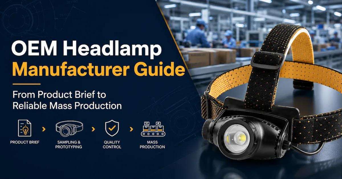 OEM Headlamp Manufacturer Guide: From Product Brief to Reliable Mass Production