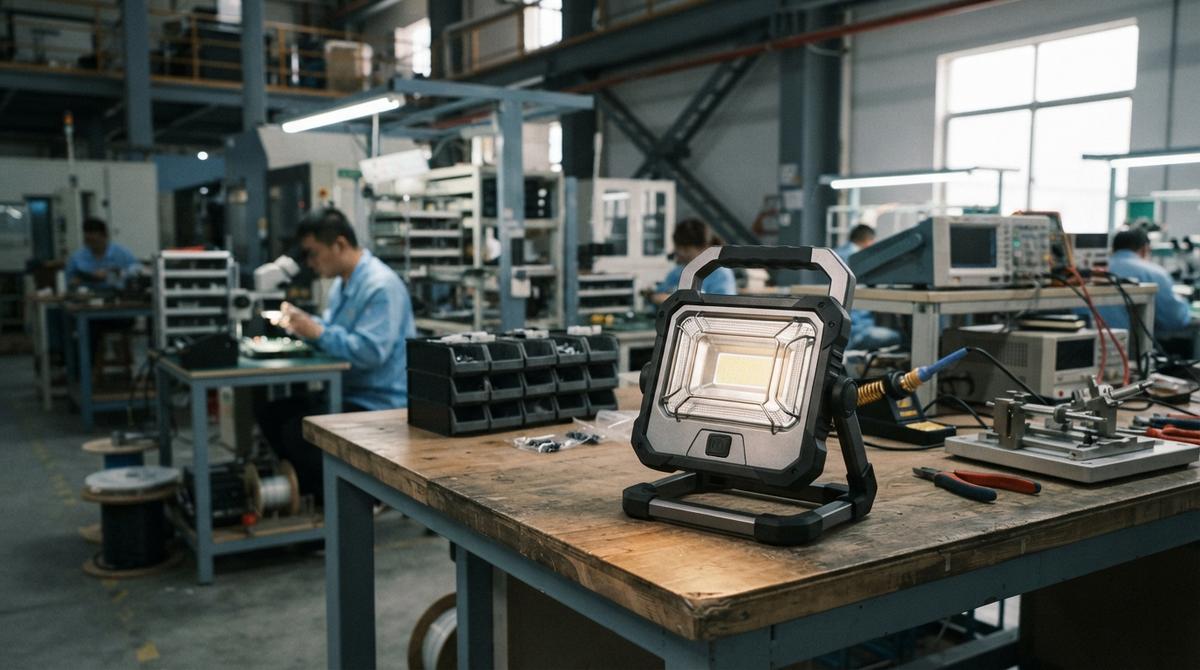 Guía del fabricante de luces de trabajo LED OEM: Desde la presentación hasta el lanzamiento del producto.