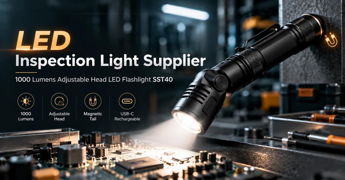 LED Inspection Light Supplier: Specifying Portable Lights for PCB Rework and Surface Quality Control