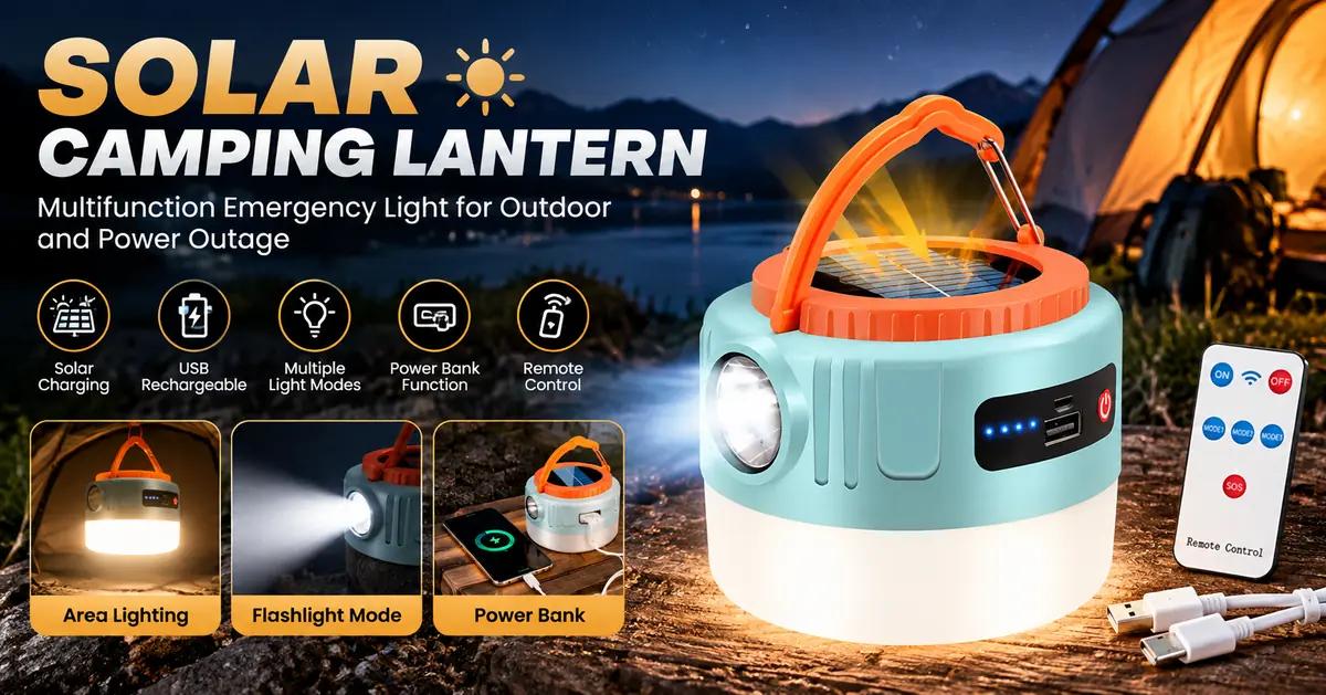 Solar Emergency Light Manufacturer: Validate Three-Night Backup Power Before OEM Orders